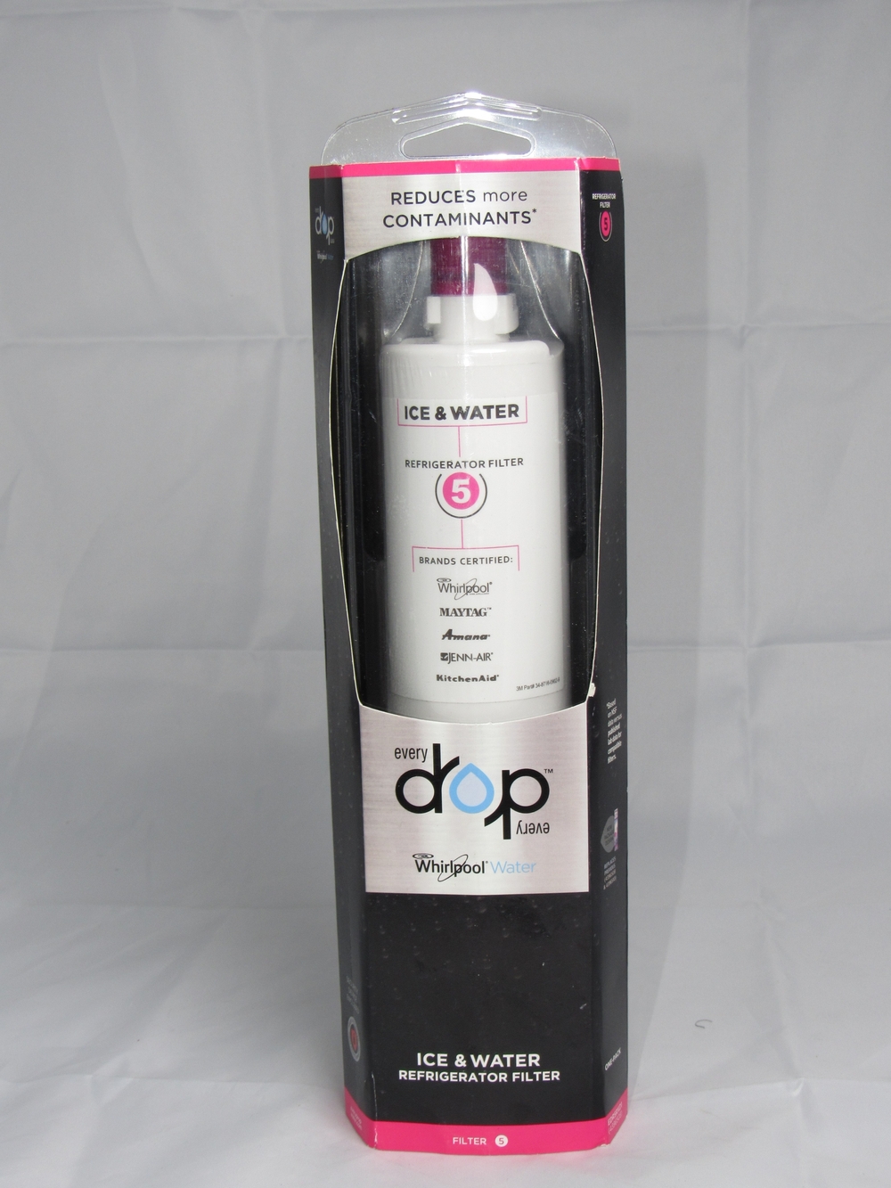 Every Drop Ice & Water Refrigerator Filter - White with Blue Accent
